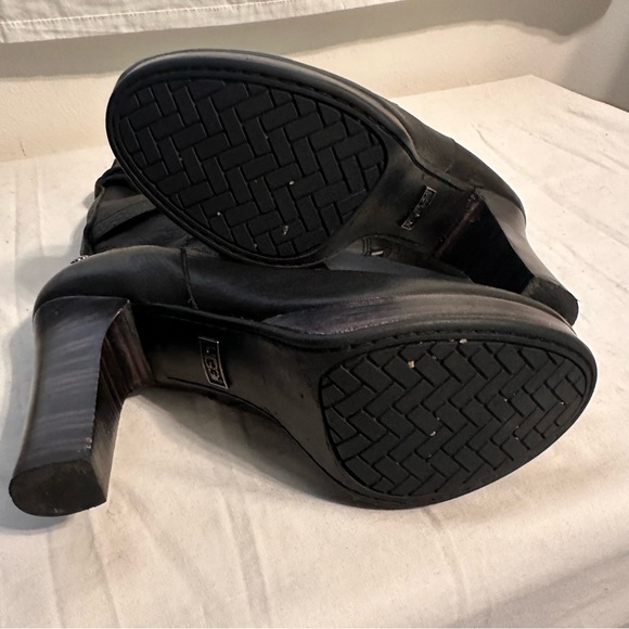 UGG Leather Black Boots - Picture 7 of 11